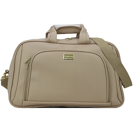 BOLSA MALA DE VIAGEM MÉDIA - BV-117 – BEGE