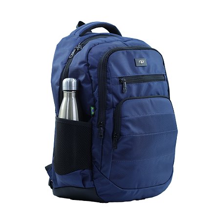 MOCHILA CASUAL P/NOTEBOOK ATÉ 17' EM POLIÉSTER DIAMOND - M-152 - MARINHO