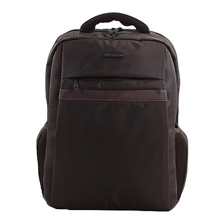 MOCHILA CASUAL POLIÉSTER DIAMOND P/NOTEBOOK DE 17" - M-153 - CAFÉ