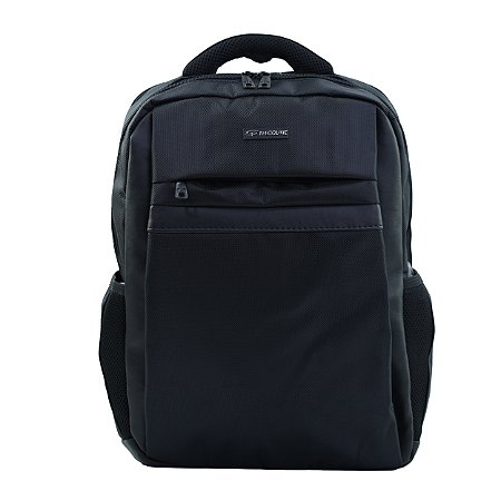 MOCHILA CASUAL POLIÉSTER DIAMOND P/NOTEBOOK DE 17" - M-153 - PRETO