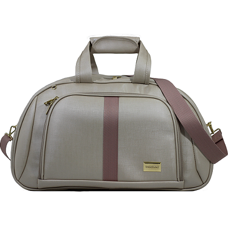 BOLSA MATERNIDADE VIAGEM - MÉDIA - BM-147 – MARFIM-ROSE