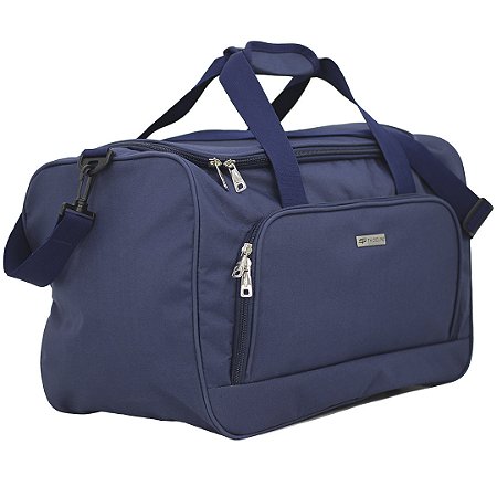 BOLSA DE VIAGEM EM POLIÉSTER OXFORD - MÉDIA - BV-172 - MARINHO