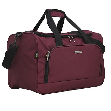 BOLSA DE VIAGEM EM POLIÉSTER OXFORD - MÉDIA - BV-172 - VINHO