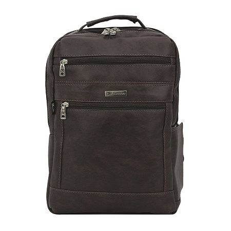 MOCHILA EXECUTIVA MILÃO P/NOTEBOOK - M-170 - CAFÉ