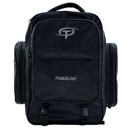 MOCHILA DE VIAGEM AVENTURA EM NYLON 420 PVC - MV-029 - PRETO