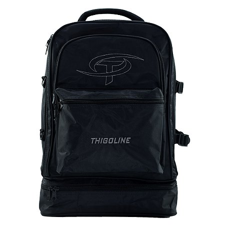 MOCHILA DE VIAGEM AVENTURA EM NYLON 420 PVC - MV-038 - PRETO