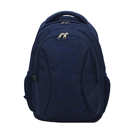 MOCHILA BÁSICA TGN EM POLIÉSTER - M-087 - MARINHO