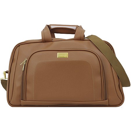 BOLSA MALA DE VIAGEM MÉDIA - BV-117 – CARAMELO
