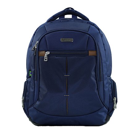 MOCHILA CASUAL P/NOTEBOOK 15" EM POLIÉSTER 1680 PVC - M-100 - MARINHO