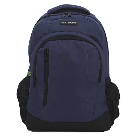 MOCHILA BÁSICA EM POLIÉSTER P/NOTEBOOK 15" - M-122 - MARINHO