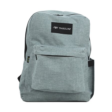 MOCHILA FEMININA BÁSICA EM POLIÉSTER MESCLA - M-133 - VERDE