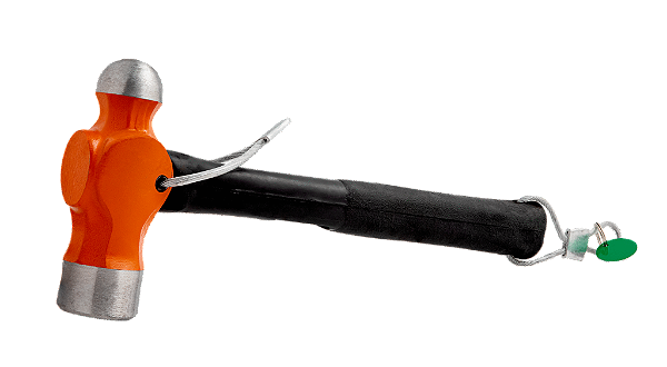 BAHCO - Martelos de bola com cabo inquebrável e laço de arame metálico fixo