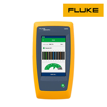 Testador de cabo e rede LinkIQ™ da Fluke Networks