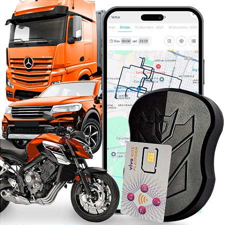 SINOTRACK ST905 4G PARA RASTREIO + CHIP M2M VIVO + APP