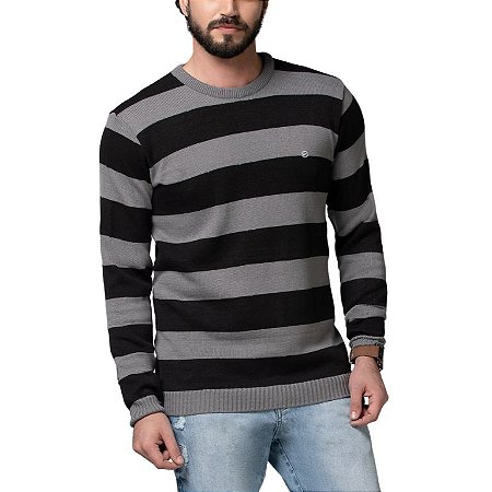 SUÉTER MASCULINO LISTRADO - Ernest Online - Ofertas | Compre Online e Receba em Casa\u200e