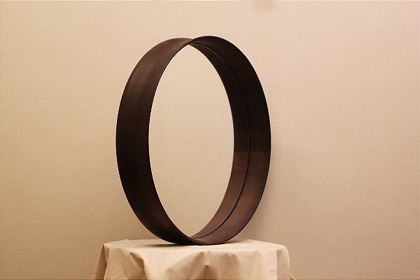 espelho flor 60 imbúia