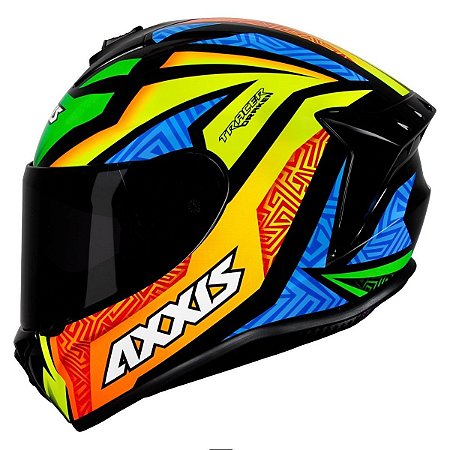 Capacete Axxis Draken Tracer