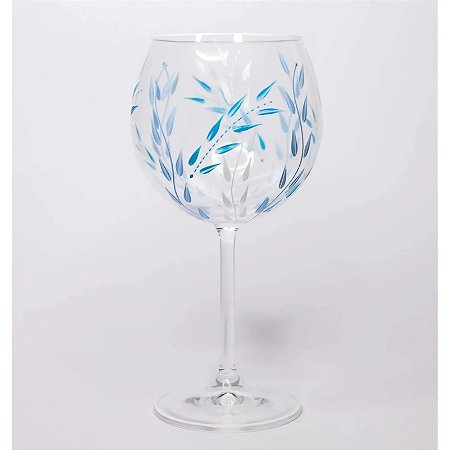 Set Taça pintada a mão