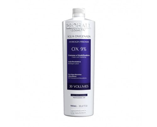 Prohall - Água oxigenada OX 30 vol. cream (900ml )
