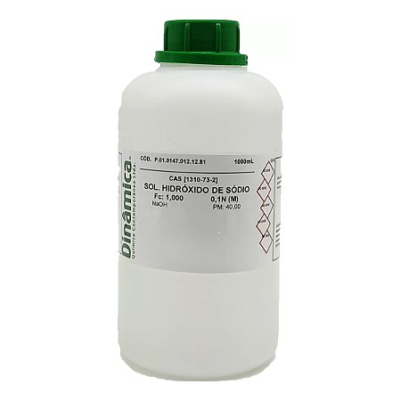Solucao Hidroxido De Sodio 0,1n/0,1m 1000ml