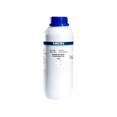 Sulfato Cálcio Dihidratado P.A. 500GR Neon