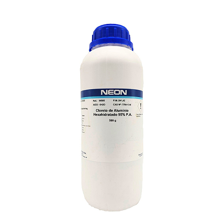 Cloreto de Alumínio (6H2O) PA 500g Neon