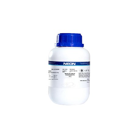 Nitrato Cobre II Trihidratado PA Frasco 500GR Neon