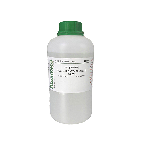 Sulfato Zinco Solução 33,3% 1lt Dinâmica