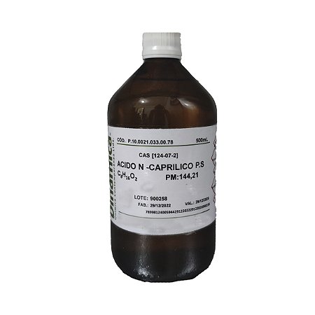 Acido N-caprilico Ps 500ml Dinamica