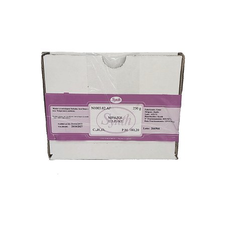 Nipazol (propilparabeno) USP NF 250 gramas Synth