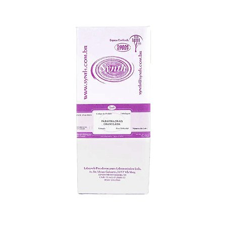 Parafina (58-62ºc) Granulada Em Lentilhas 1 Kg Synth