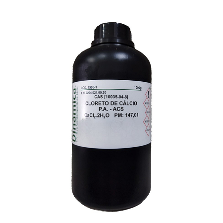 Cloreto De Cálcio Dihidratado PA 1Kg Dinâmica