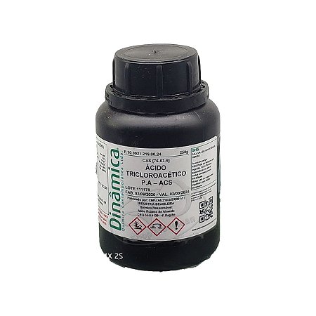 Acido tricloroacetico TCA PA ACS 250G Dinamica