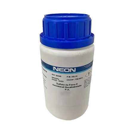 Sulfato Ferro II Amoniacal Hexahidratado PA 500Gr Neon