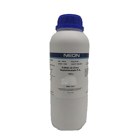 Sulfato Zinco (7H2O) PA ACS 1KG
