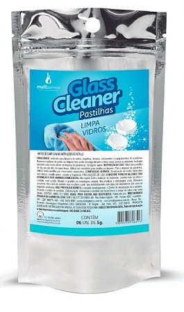 Limpa vidros em pastilha 2,5g (pack c/6) Glass Cleaner