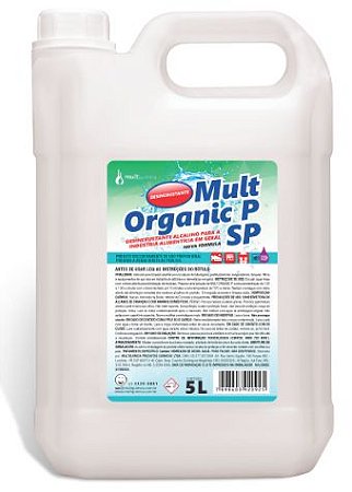 Mult Organic P desincrustante alcalino 5 litros (1:200)