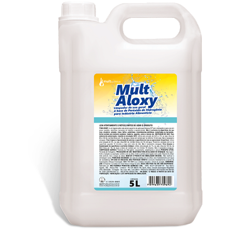 Limpador à base de Peróxido de hidrogênio 5L Mult Aloxy