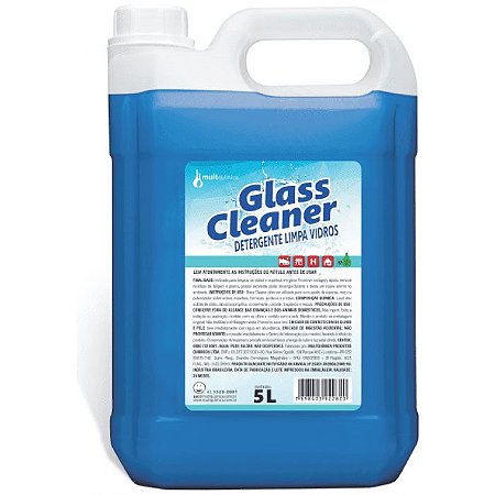 Glass Cleaner limpa vidros profissional 5 litros