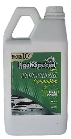 Lava Lancha com Cera 5L - Rende 10 Lavagens NAUTISPECIAL