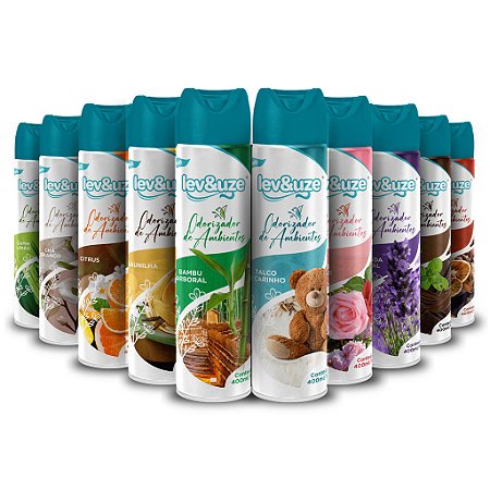 Bom ar aerossol 400ml Lev&uze