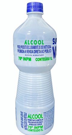 Álcool líquido 46% 1L