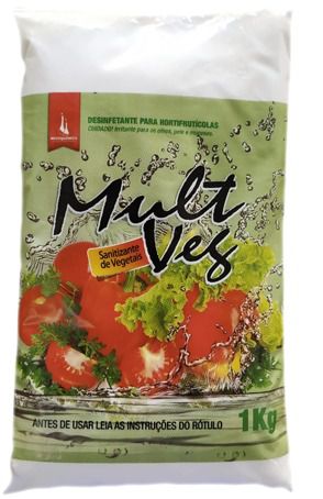 Sanitizante para verduras e legumes 1kg Mult Veg