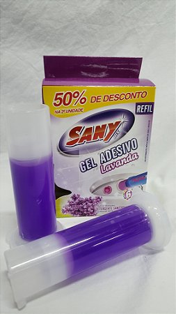 Refil gel adesivo para sanitário com 12 aplicações