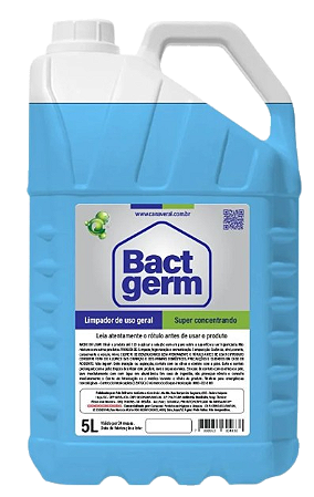 BactGerm limpador bactericida concentrado de 5L