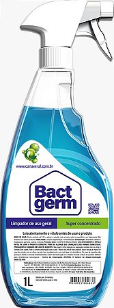 BactGerm 1 litro com gatilho spray pronto uso (limpador bactericida)