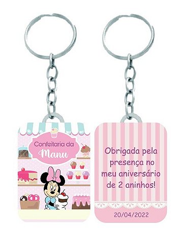Chaveiro Minie Confeitaria