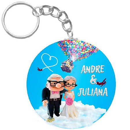Chaveiro Personalizado Up Nas Alturas