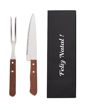 Kit Churrasco 2 Peças Personalizado Natal