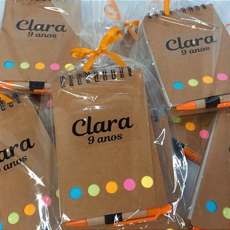 Kit Bloquinho Personalizado para Lembrancinhas
